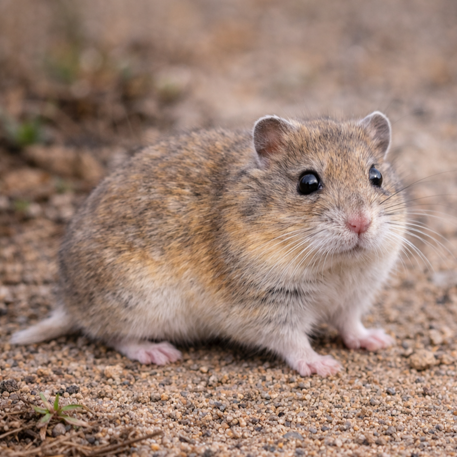 Tibetan Dwarf Hamsterの外観